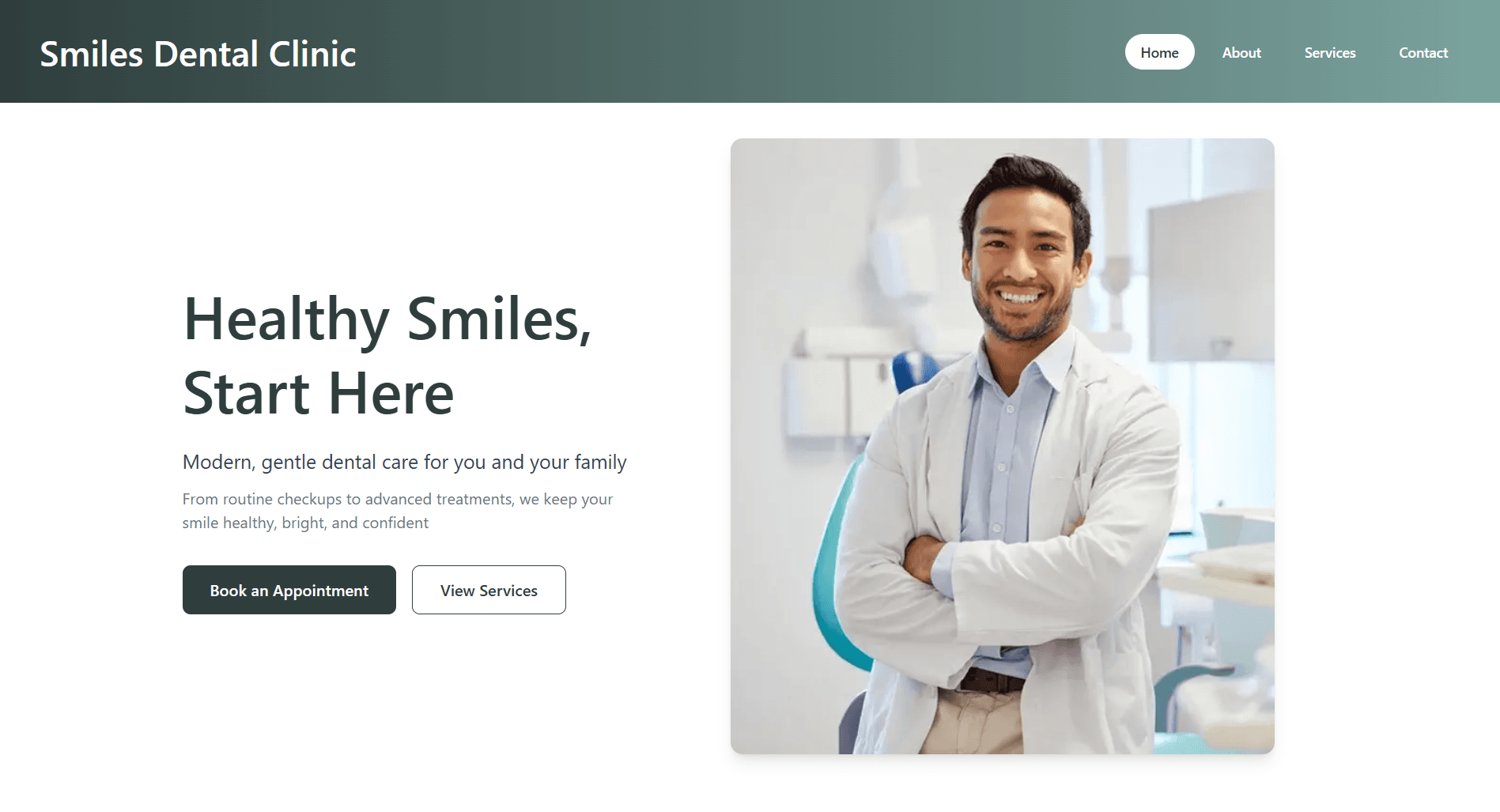 Smiles Dental Clinic - Sample